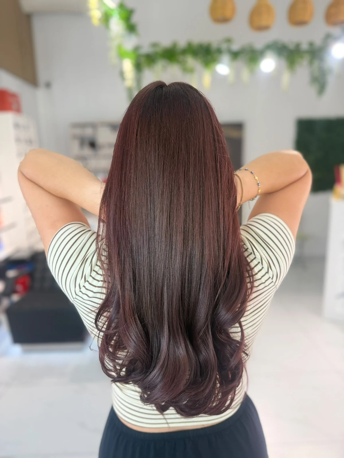 Haarfarbe, Glossing und Schokotöne